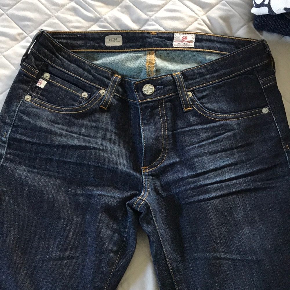 AG “stilt” cigarette jeans